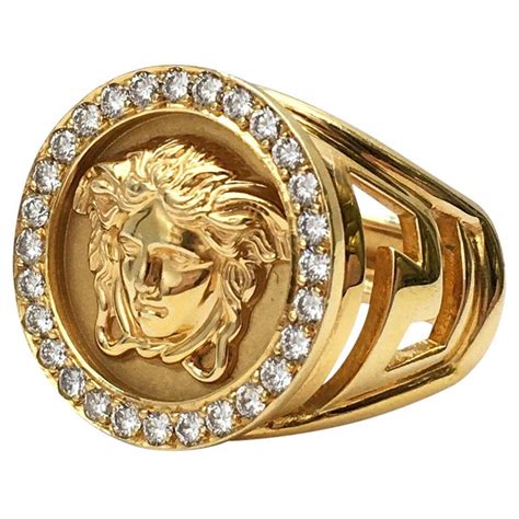 versace rings for her|versace gold rings for women.